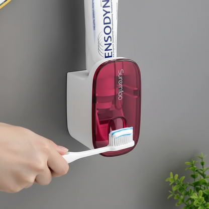 SmartTouch™ Automatic Toothpaste Dispenser – Mess-Free & Wall-Mounted
